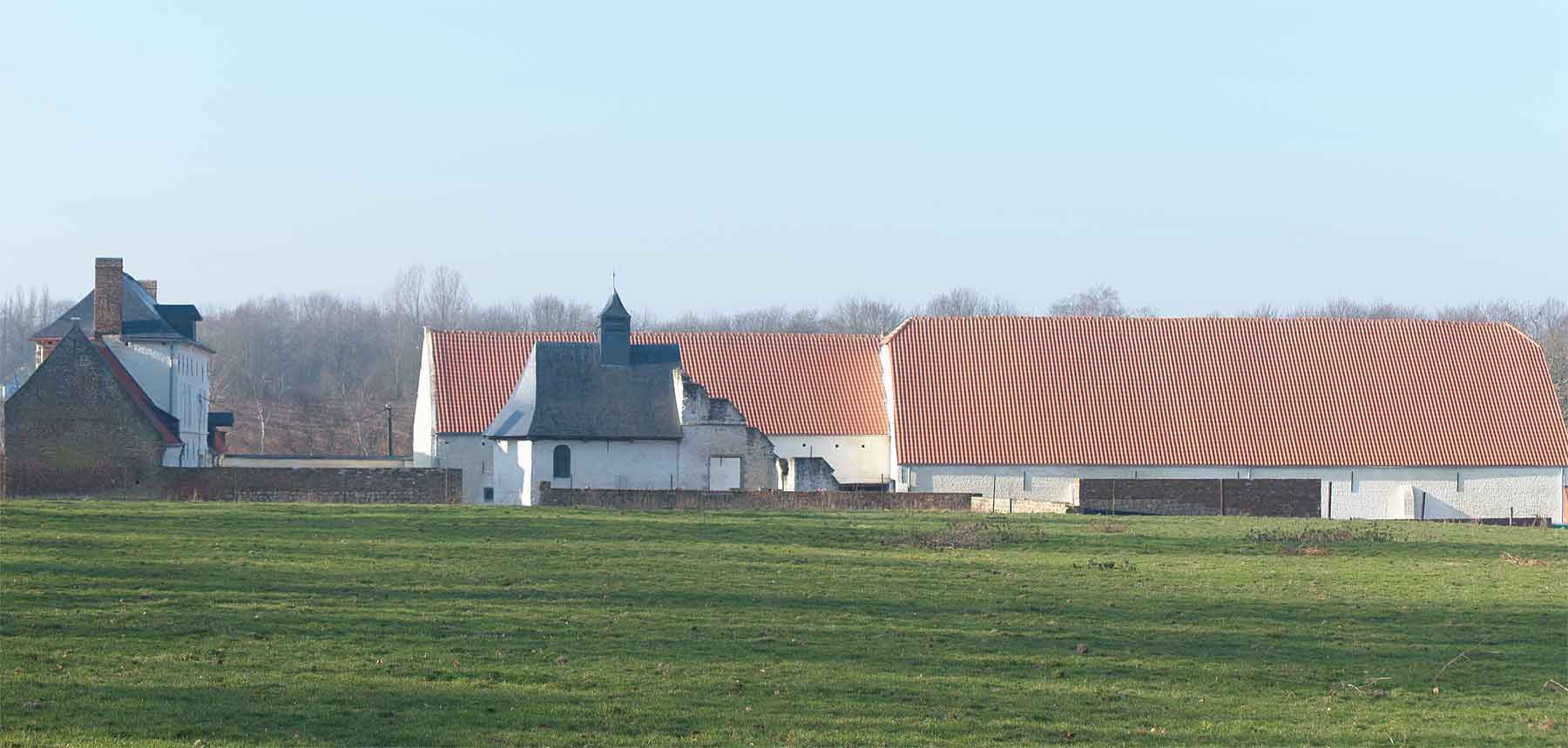 Vue de la grange restaurée (photo : Bert Bakkers)